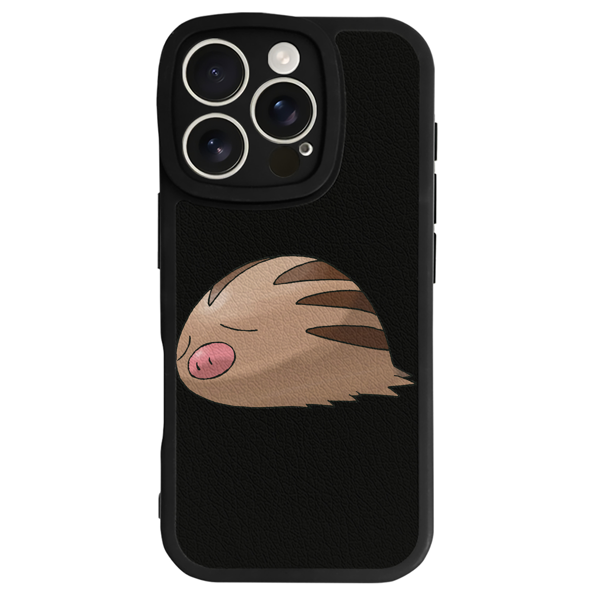 （画像用） ポケットモンスター Pokémon 【iPhone 16シリーズ対応】シリコンスマホケース（レザー調） 材質：シリコン